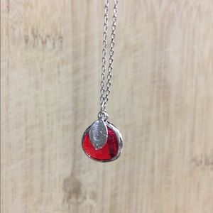 Red Gemstone Necklace